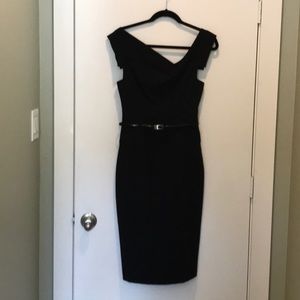 Lightly worn Black Halo dress